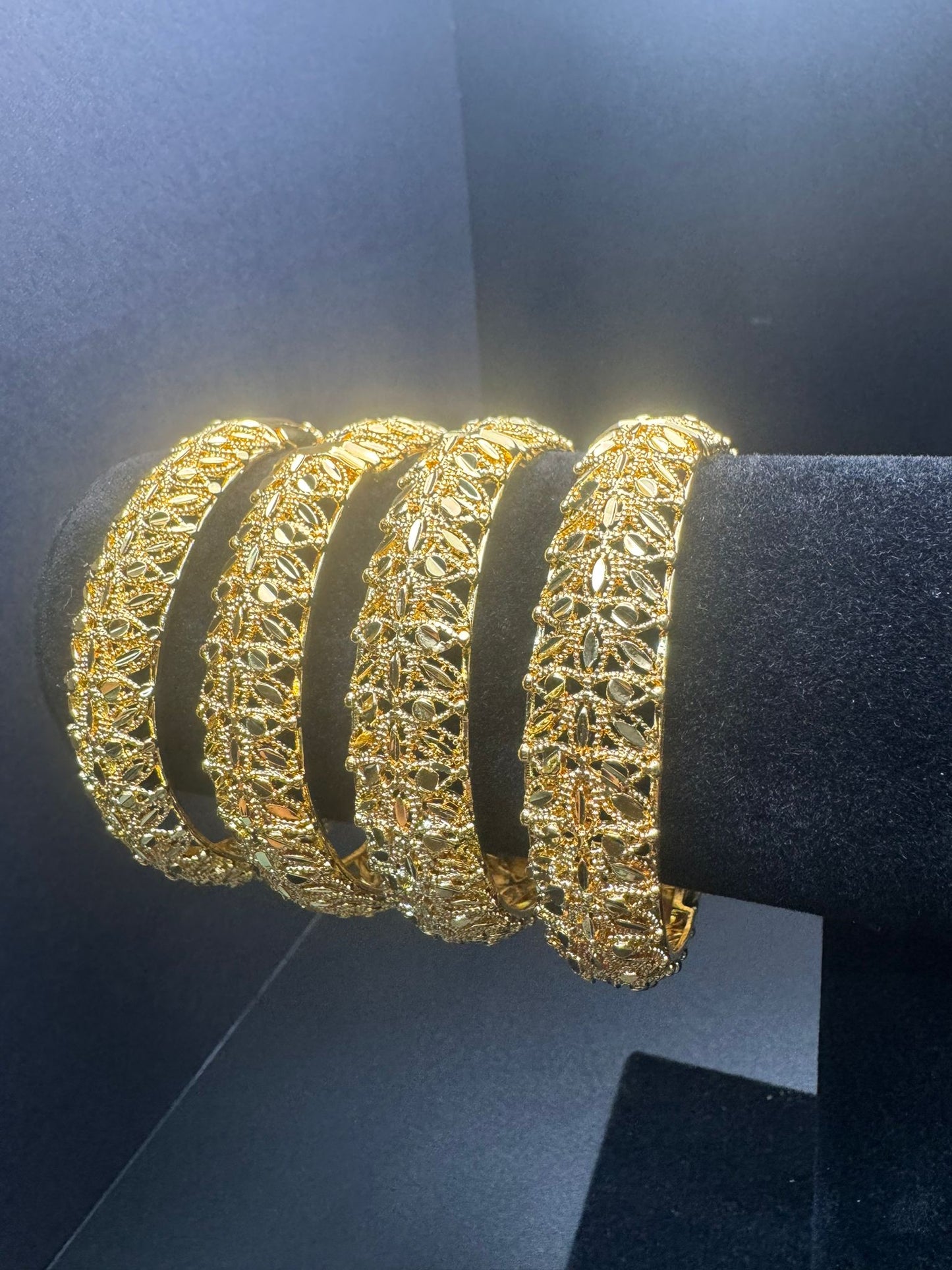 Indian 24K Gold Plated Bangles